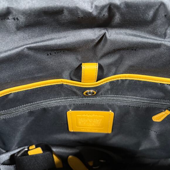 COACH LEATHER METROPOLITAN PORFOLIO BRIEFCASE - Picture 13 of 15